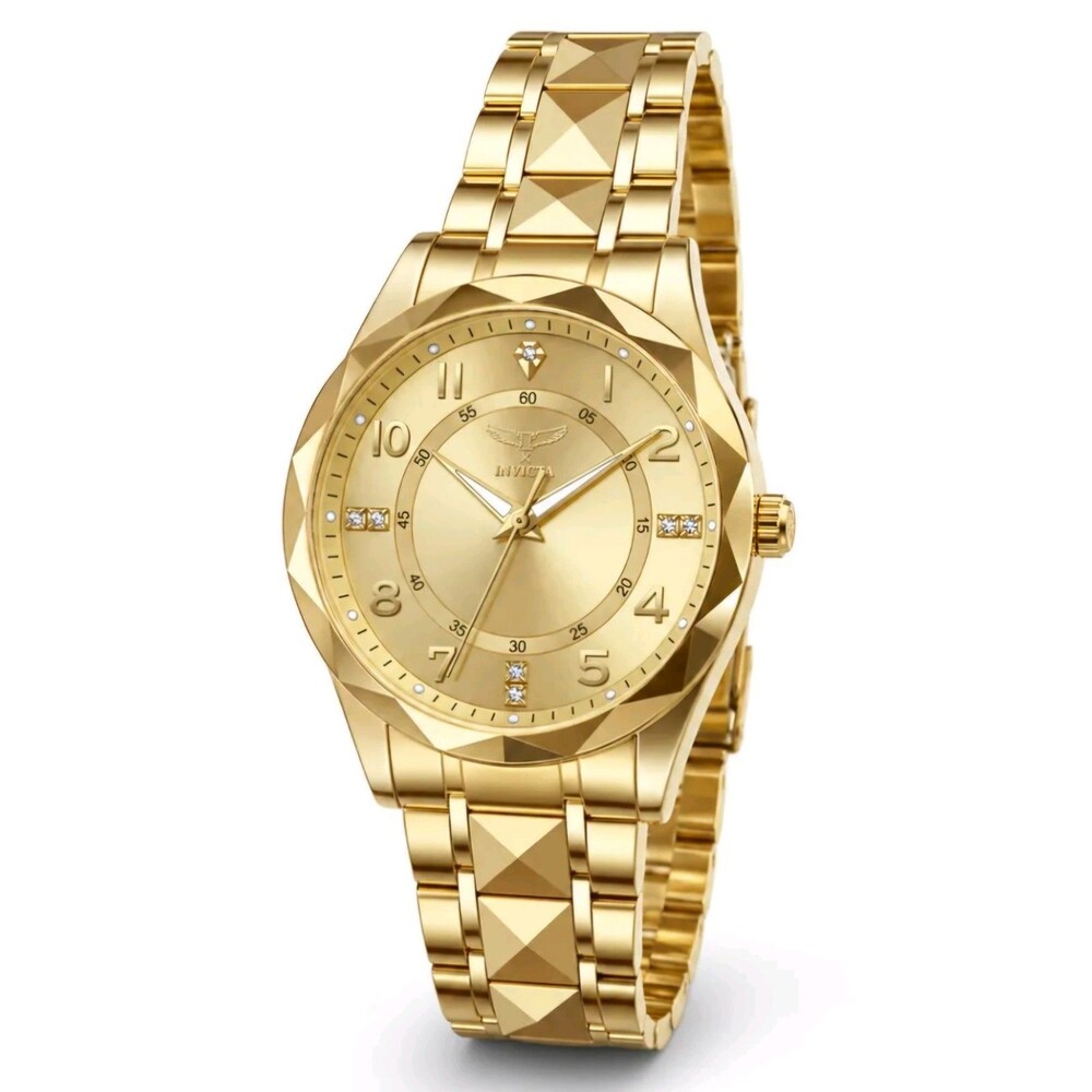 Invicta Specialty I by Invicta Men's Watch 41mm All Gold Toned 69017 Brand New